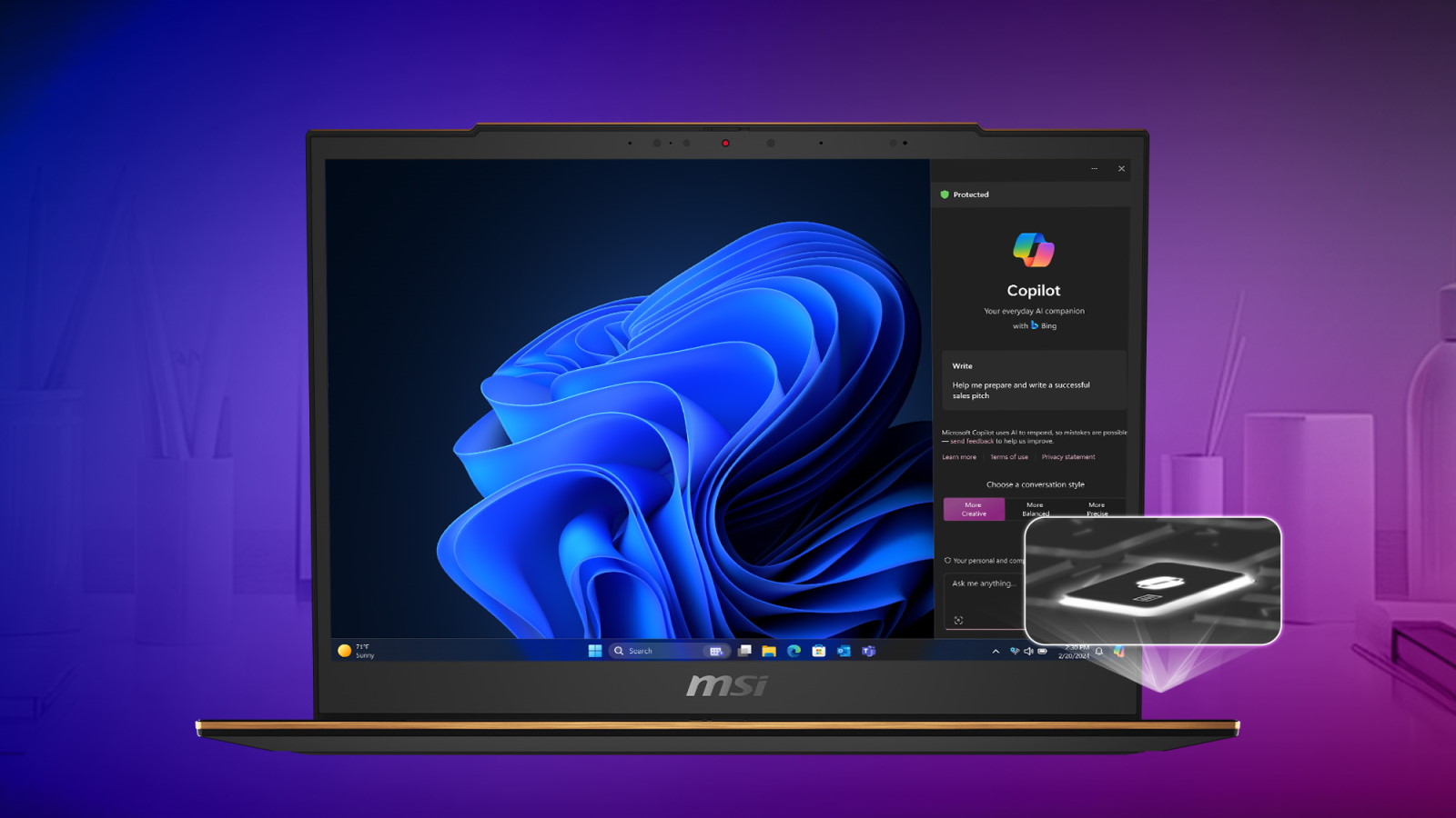MSI Summit 13 AI+ EVO 13.3-inch Intel Core Ultra 7 258V/32GB