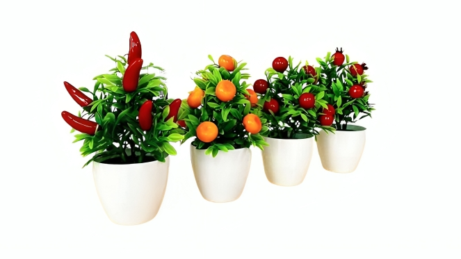 NNEOBA Green Artificial Bonsai Plant
