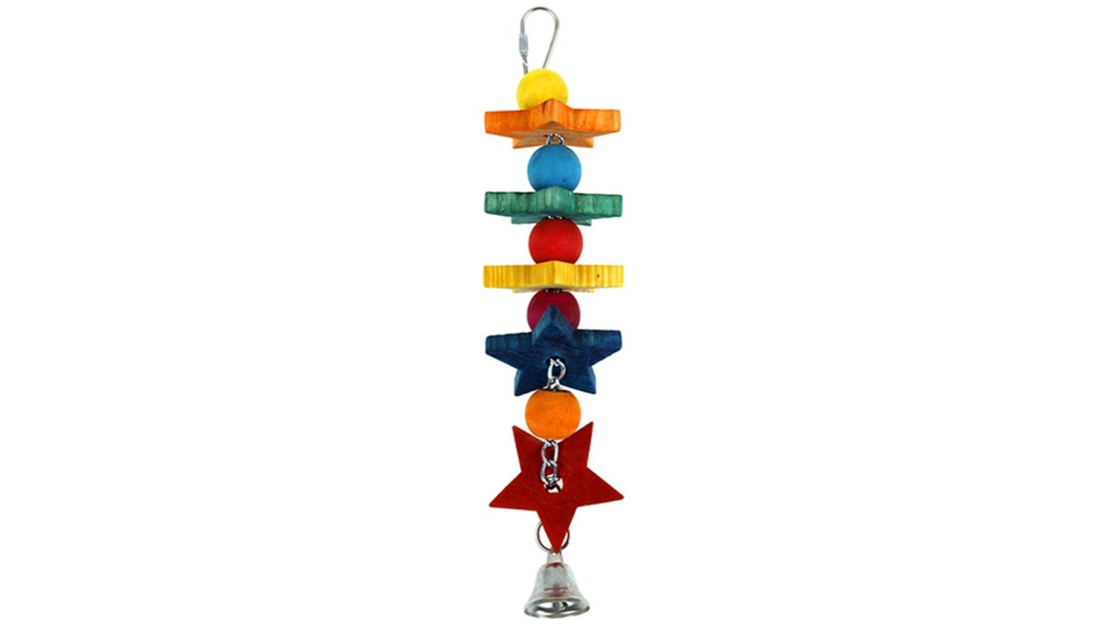 YES4PETS 3 x Hanging Spiral Bird Parakeet Budgie Toy