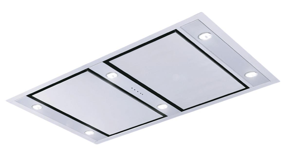 Schweigen 120cm Silent Ceiling Cassette Rangehood with Silent Inline Motor - Stainless Steel