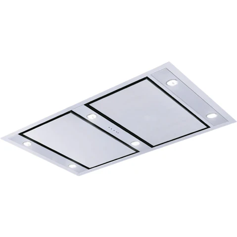 Schweigen 120cm Silent Ceiling Cassette Rangehood with Silent Inline Motor - Stainless Steel