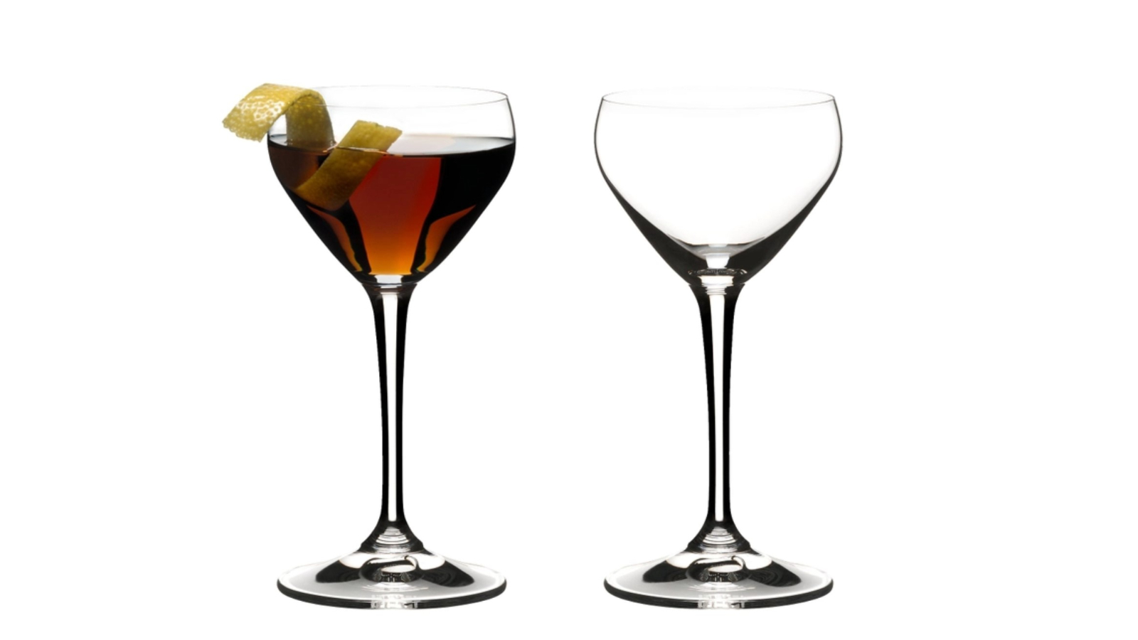 Riedel Set of 2 Nick and Nora Drink Specific Glassware