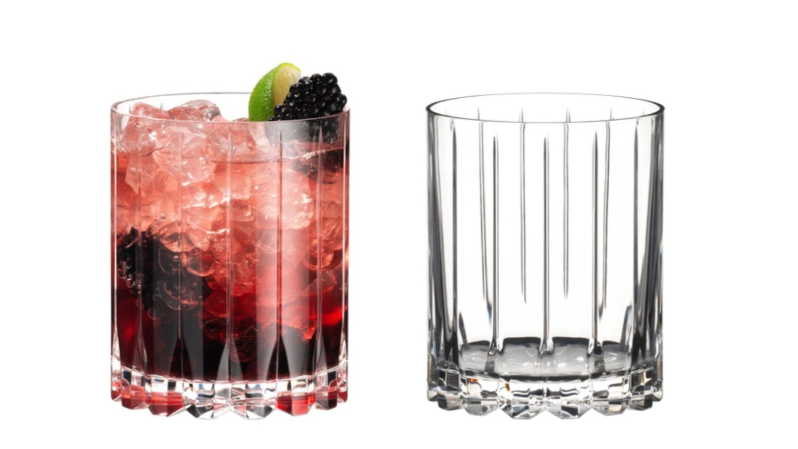 Riedel Set of 2 Double Rock Drink Specific Glassware