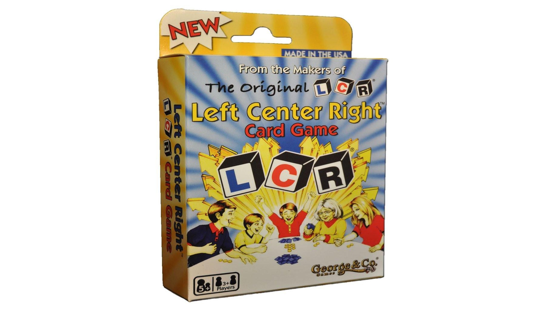 LCR - Left Center Right Card Game