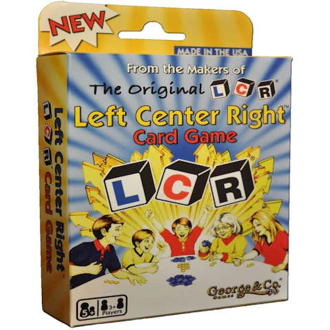 LCR - Left Center Right Card Game