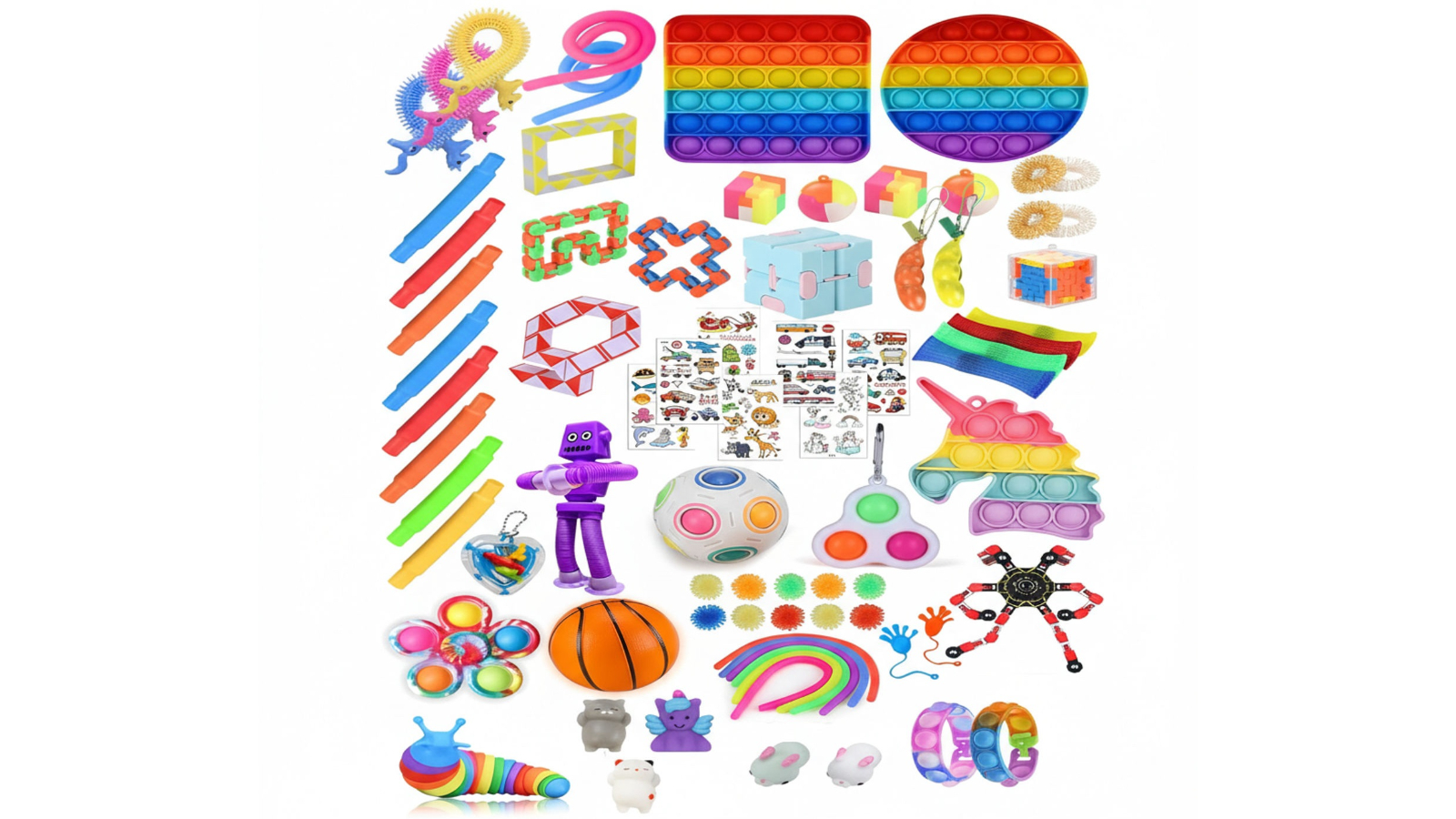 Genux Set of 80 Fidget Toy