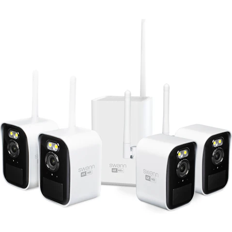 Swann MaxRanger4K 4 Camera Mini Wireless Security System