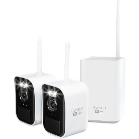 Swann MaxRanger4K 2 Camera Mini Long-Range Wireless Security System
