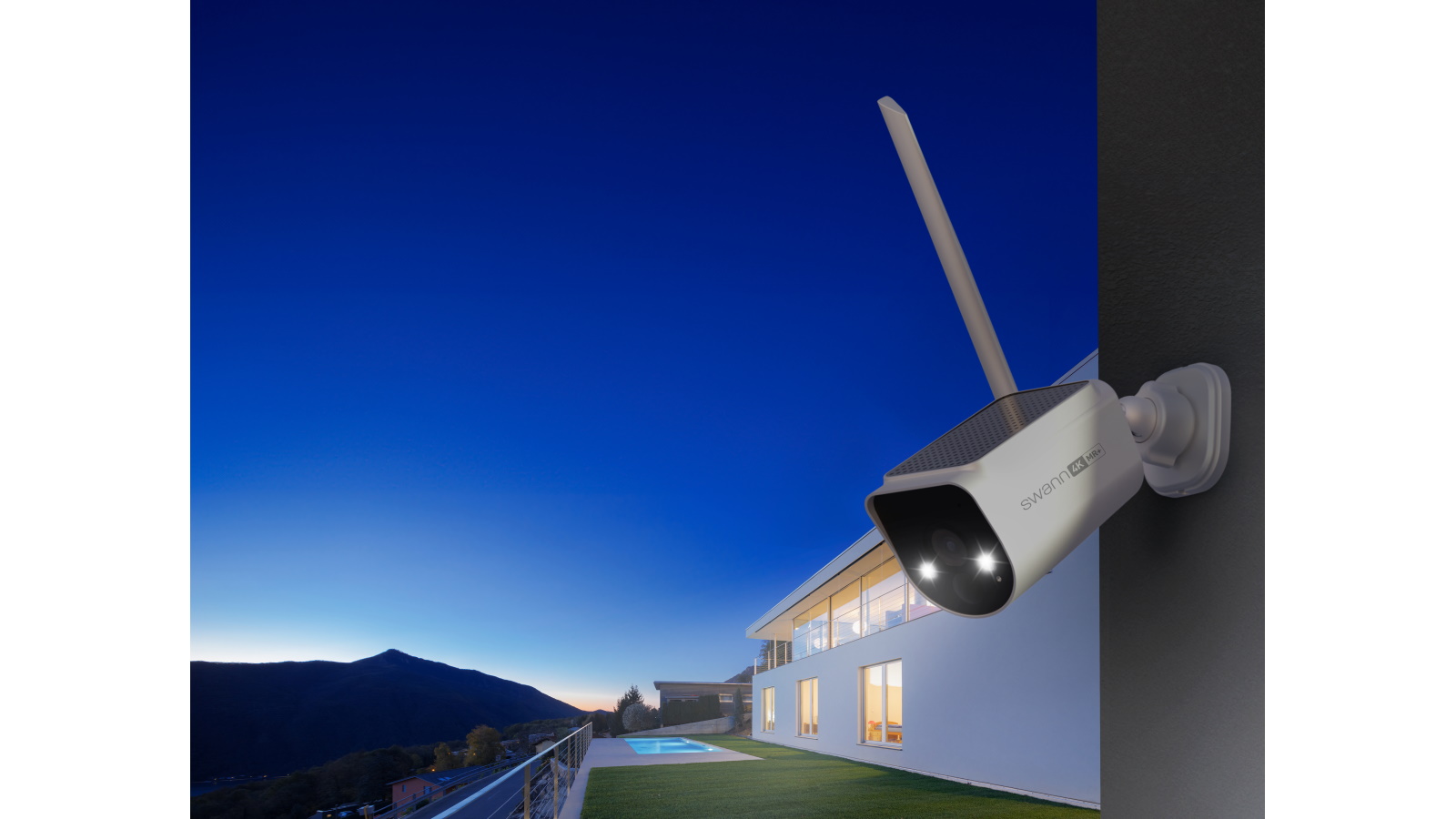 Swann MaxRanger V2 4K Solar Security System with 4 Cameras | Harvey Norman