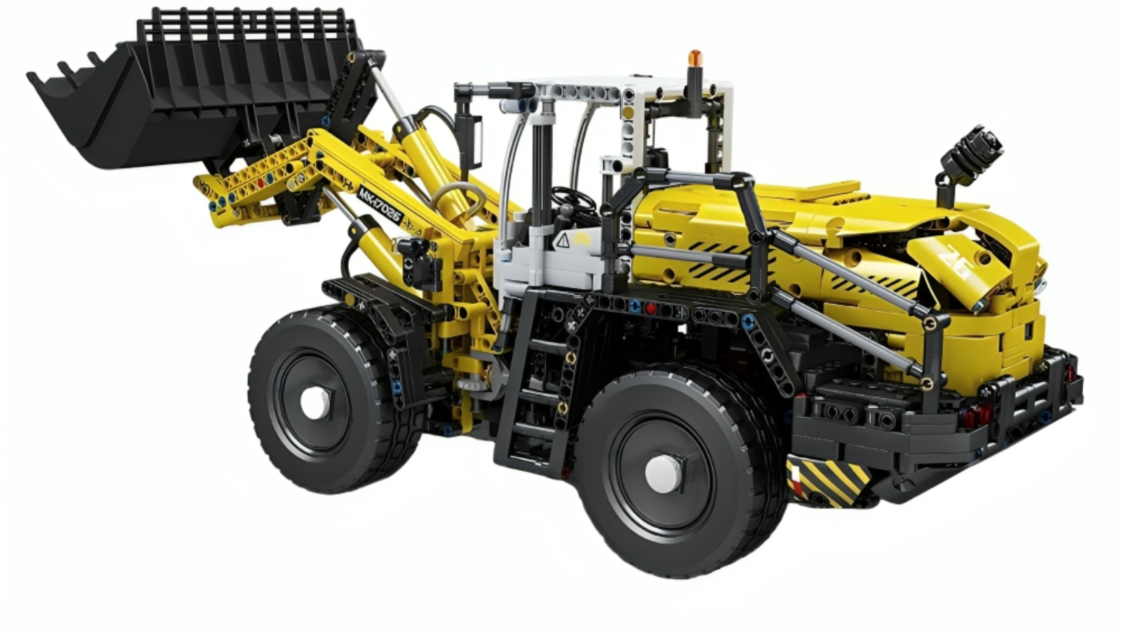 Mould King 1803 Piece L550 Pneumatic Loader with Motor
