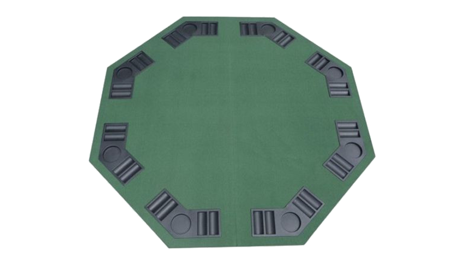 Serrano Folding Poker and Blackjack Table - 48-inch