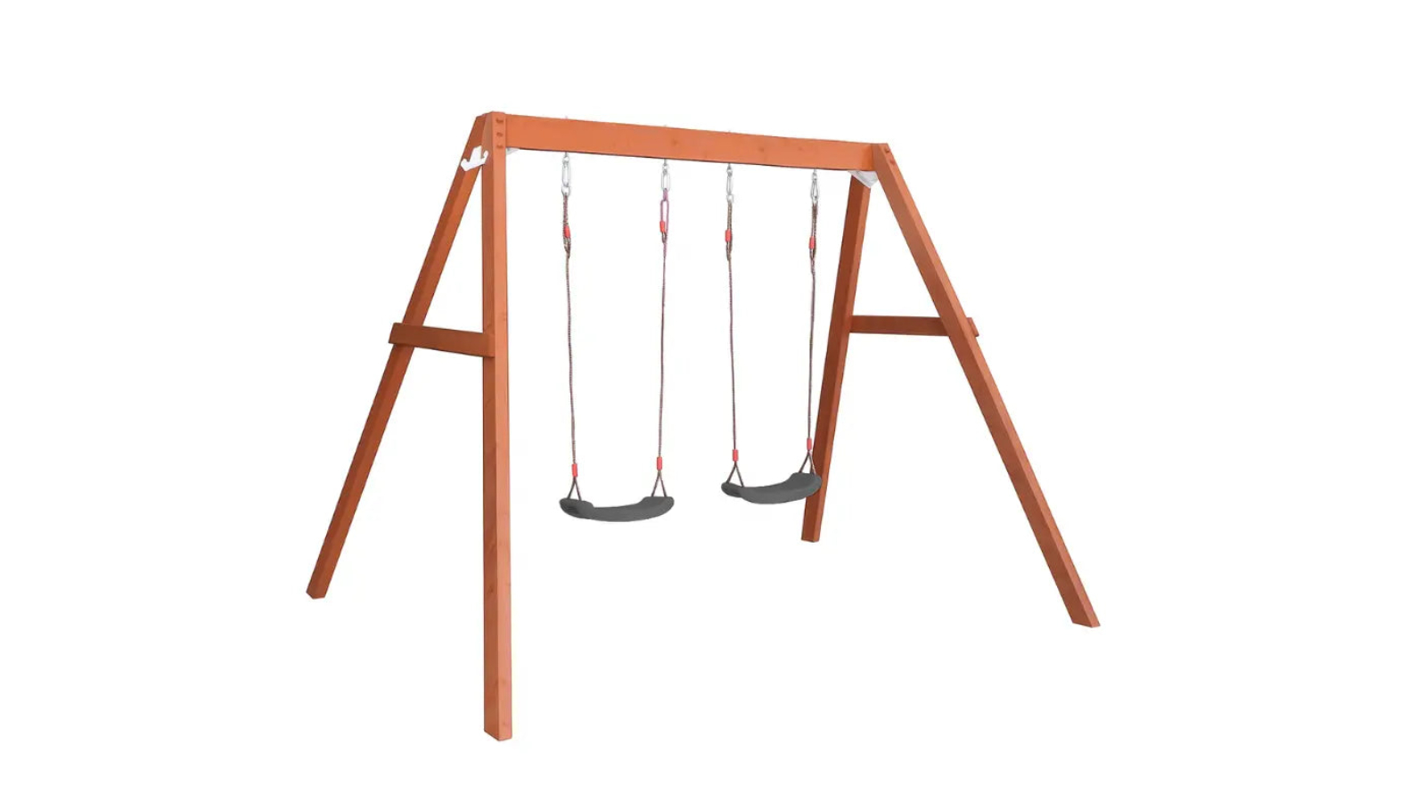 Hide & Seek Kids Lucas Swing Set - Black