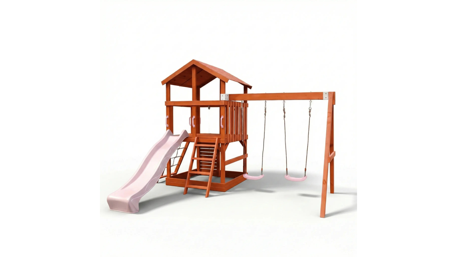 Hide & Seek Kids Matilda Slide with Accessories Playset - Baby Pink