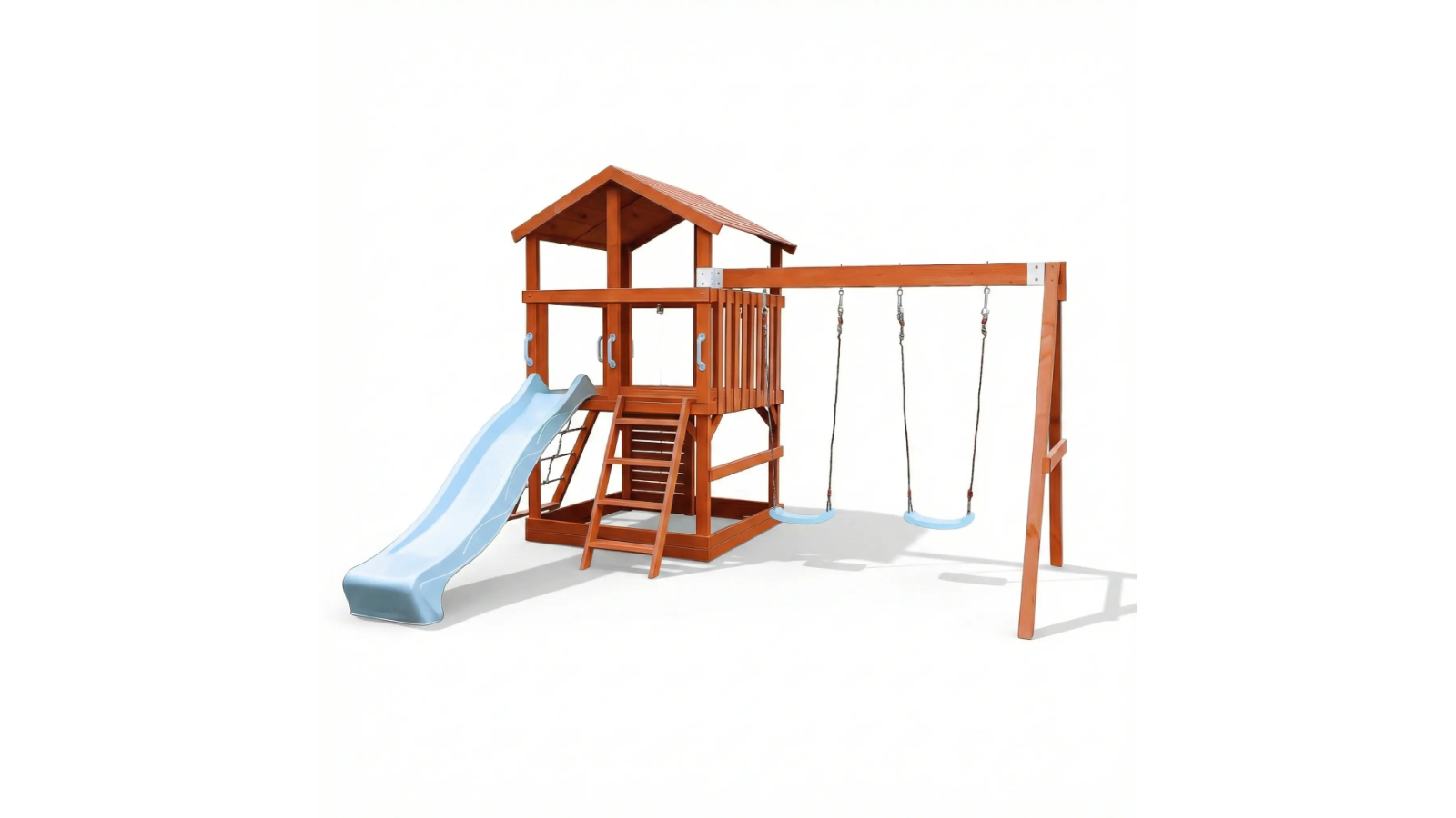 Hide & Seek Kids Matilda Slide with Accessories Playset - Baby Blue
