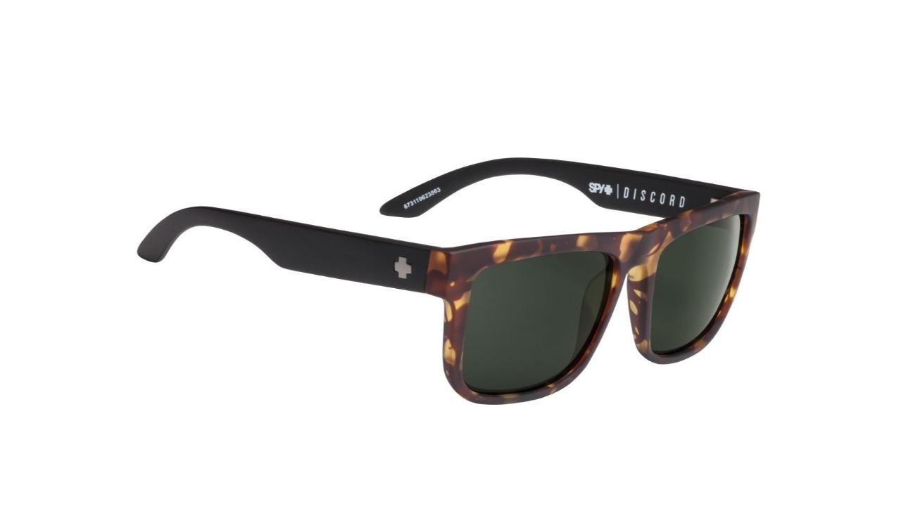 Spy Optic Discord Vintage Tortoise Lens Sunglasses - Grey/Green