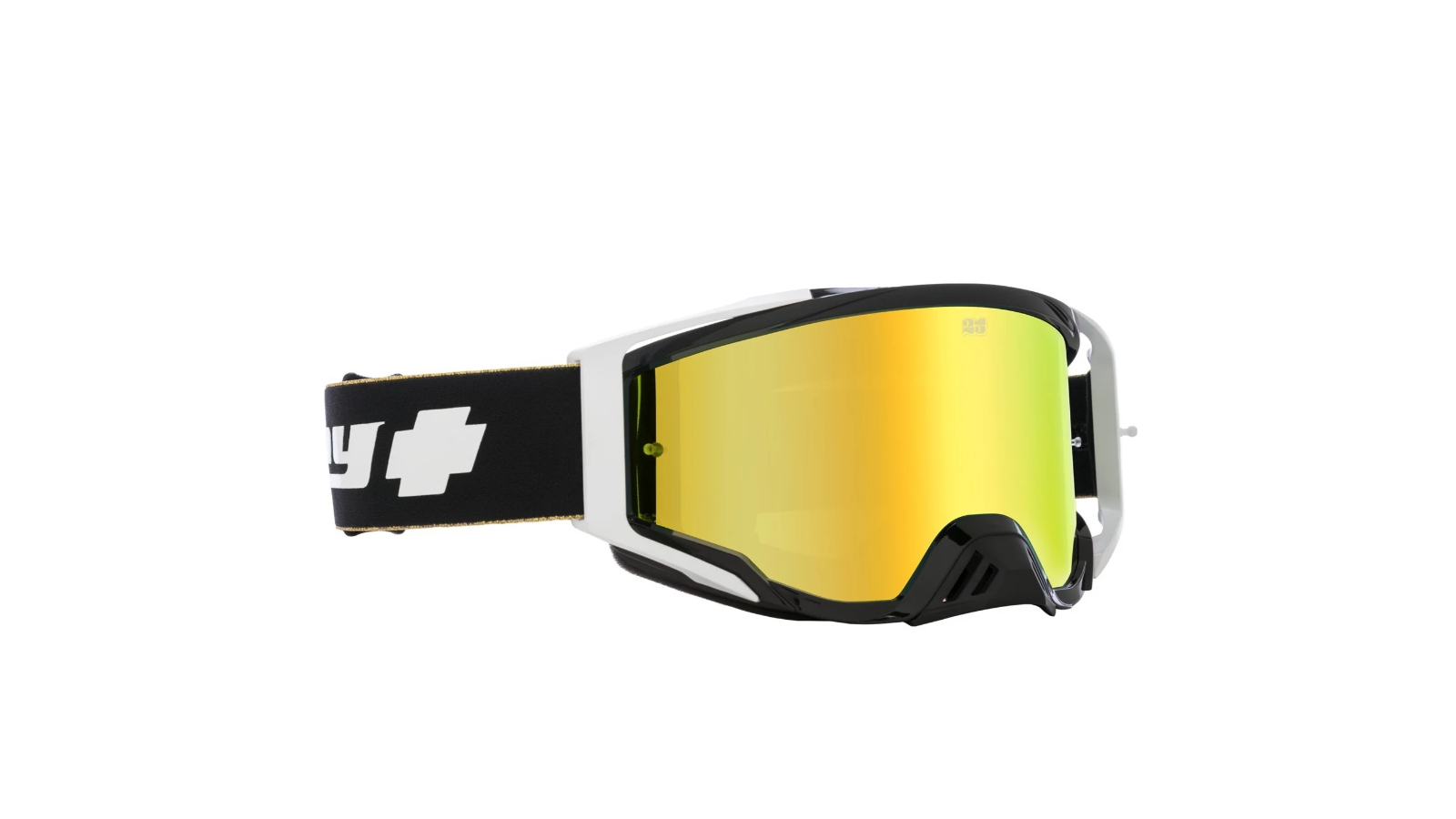 Spy 25th Foundation Anniversary HD Bronze Gold Mirror MX Goggle - Black/Gold