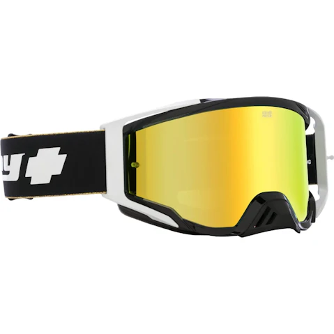 Spy 25th Foundation Anniversary HD Bronze Gold Mirror MX Goggle - Black/Gold