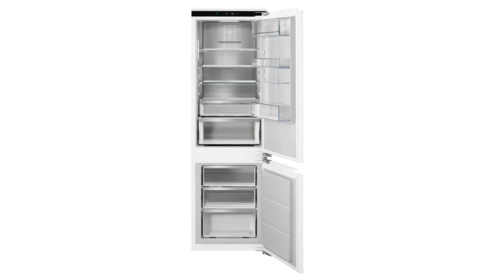 AEG 245L Cooling 360 Integrated Bottom Mount Fridge