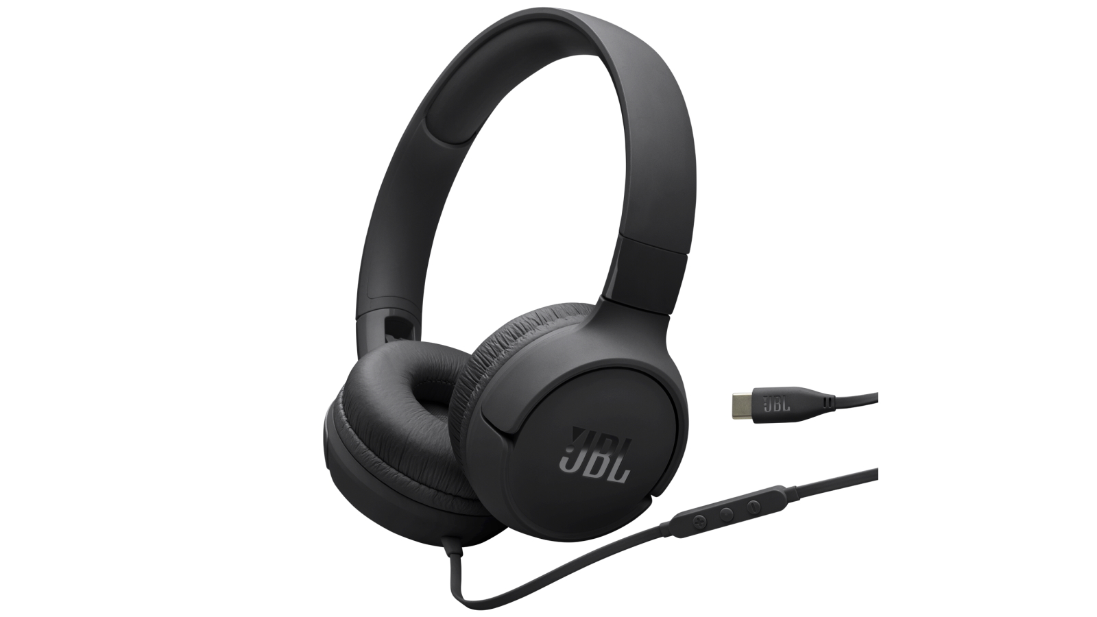JBL Tune 520C USB-C Hi-Res Wired On-Ear Headphones