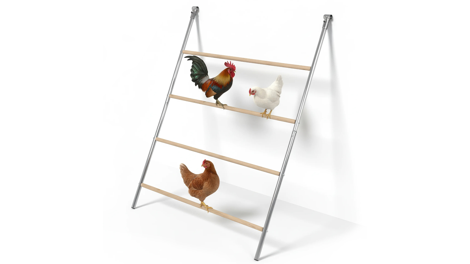 Advwin Chicken Roosting Large Perch Ladder Bars for Coop