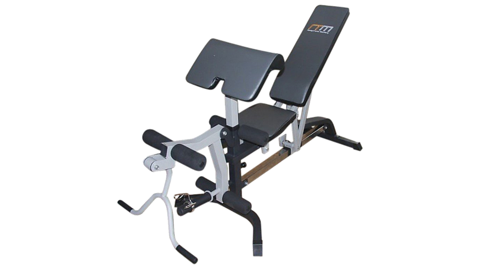 Serrano FID Flat Incline Decline Bench Press with Leg Extension