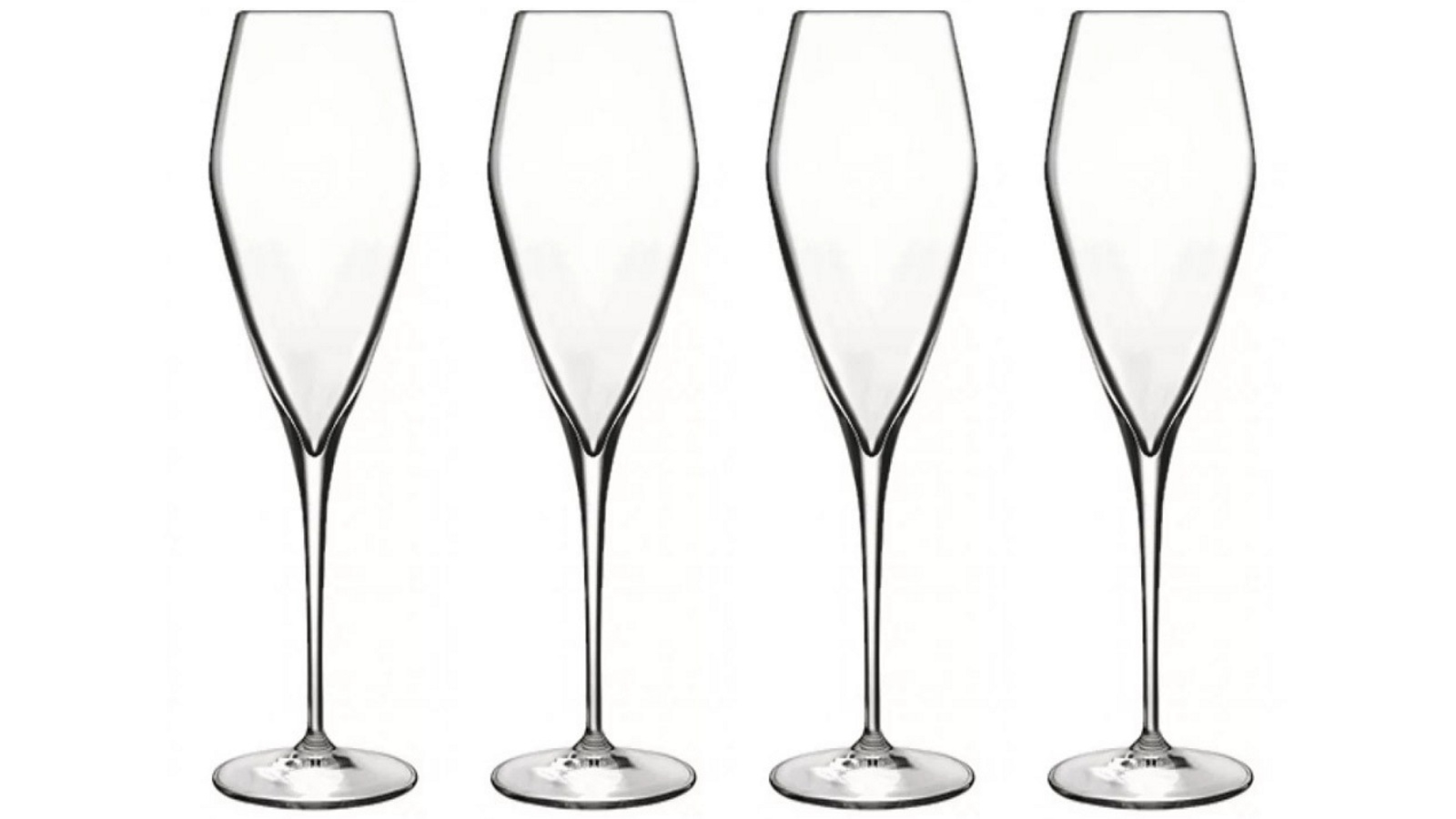 Luigi Bormioli 270ml Prestige Champagne Flutes Glasses Set of 4 Harvey Norman
