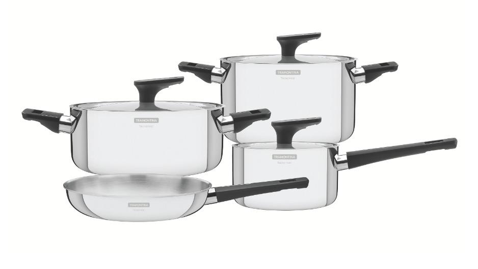 Tramontina 4 Piece Grano Cookware Set