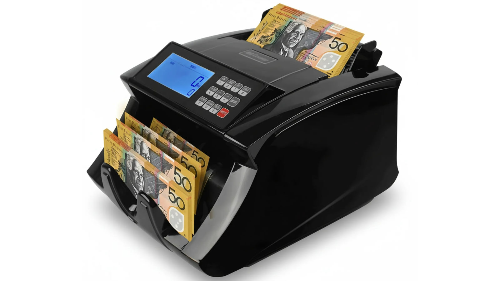 Genux High Speed Money Counter with Counterfeit Detection for Australian Banknotes