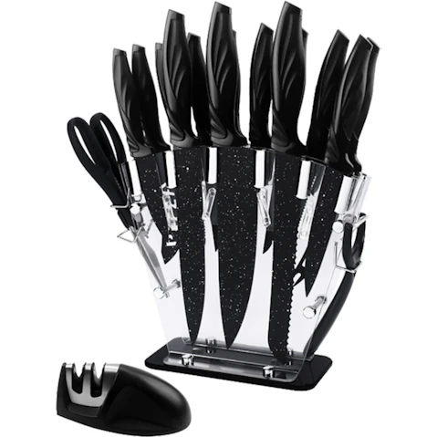 Serrano Kitchen Knife Set - 17 Piece