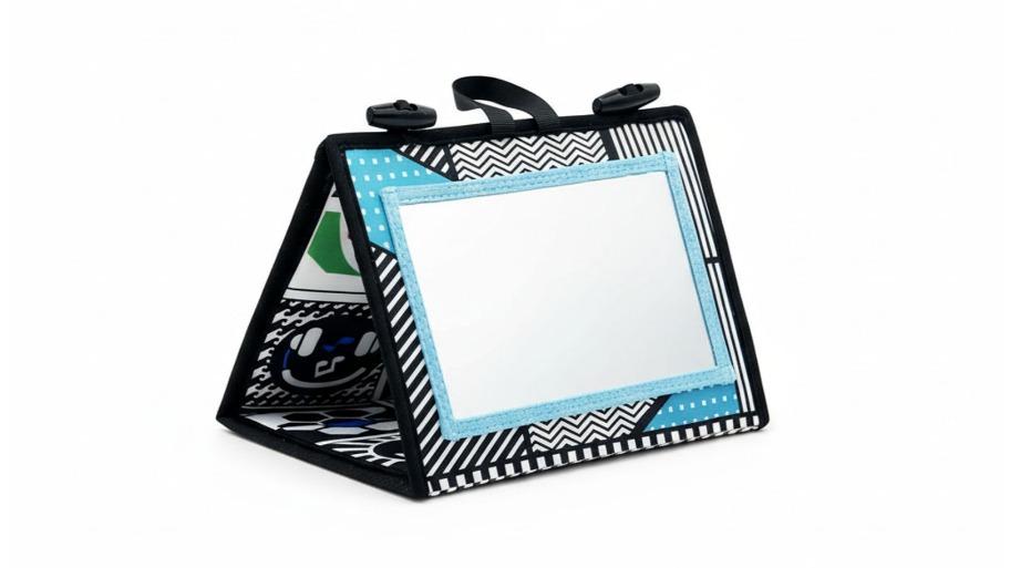Genux Baby Tummy Time Mirror Toy