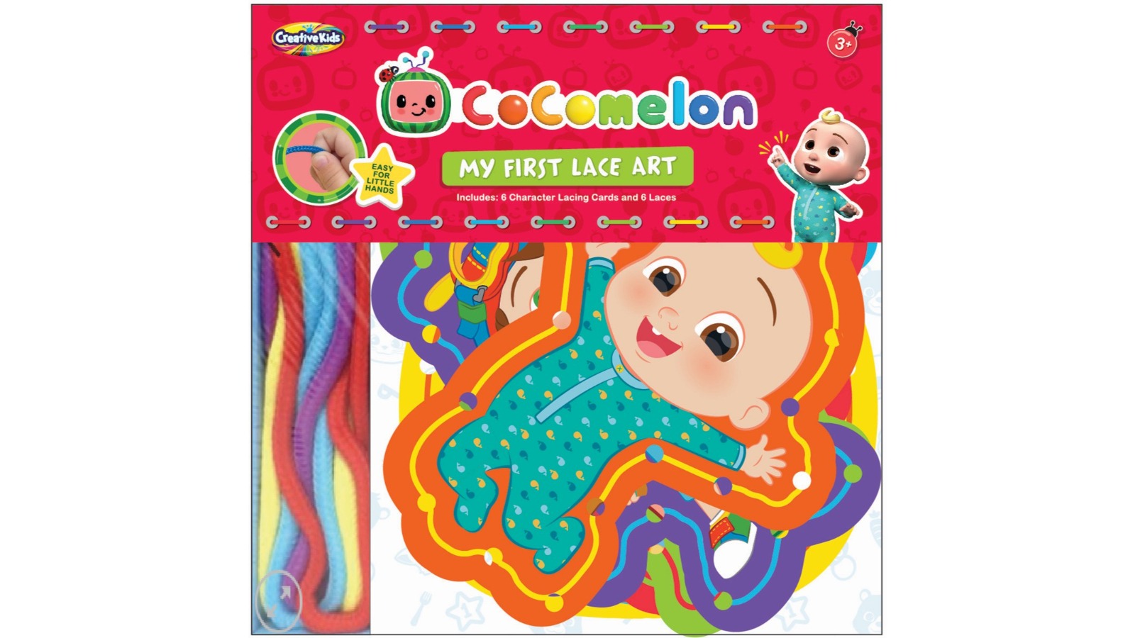 Cocomelon My First Lace Art Set