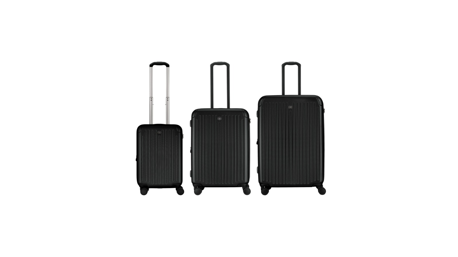 Wenger Set of 3 Flyn Pro Hardside - Black