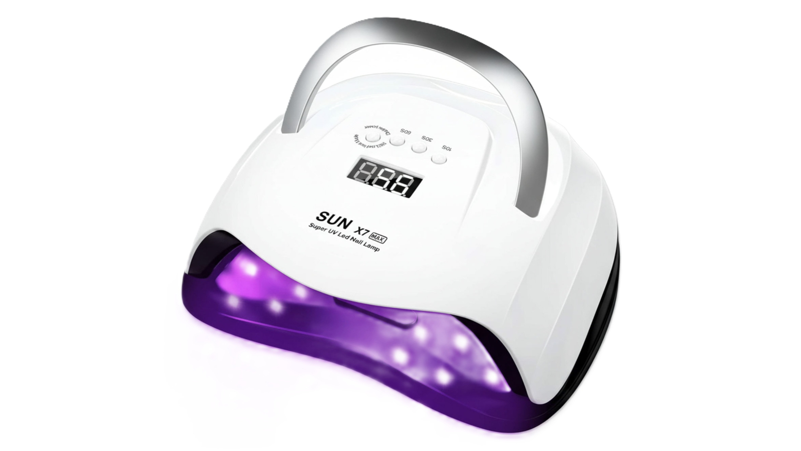Genux 168W UV LED Nail Lamp for Fast Gel Polish Curing