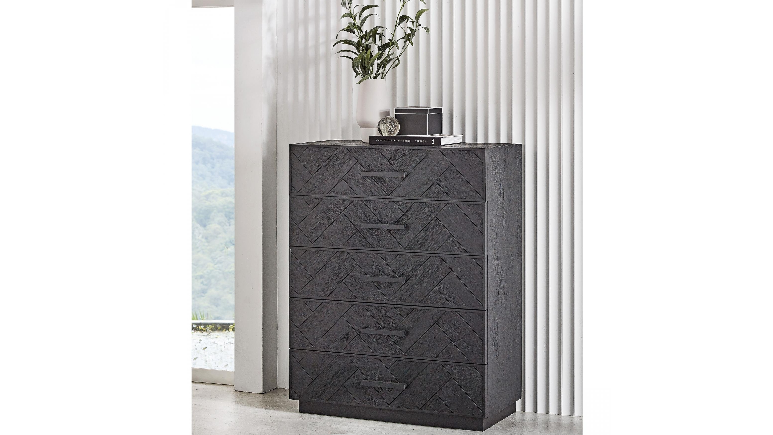 Milford 5-Drawer Tallboy