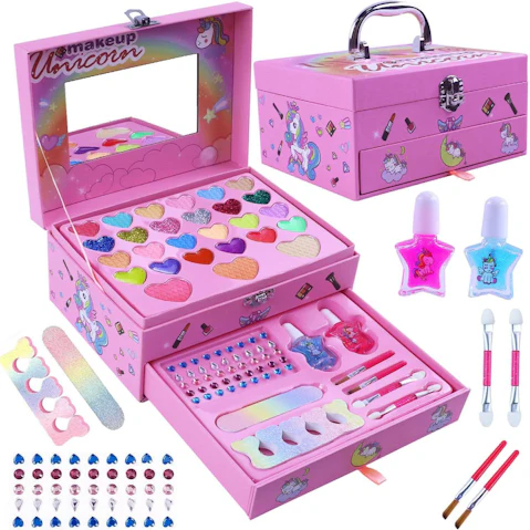 Genux Non-Toxic Washable Girls Play Set