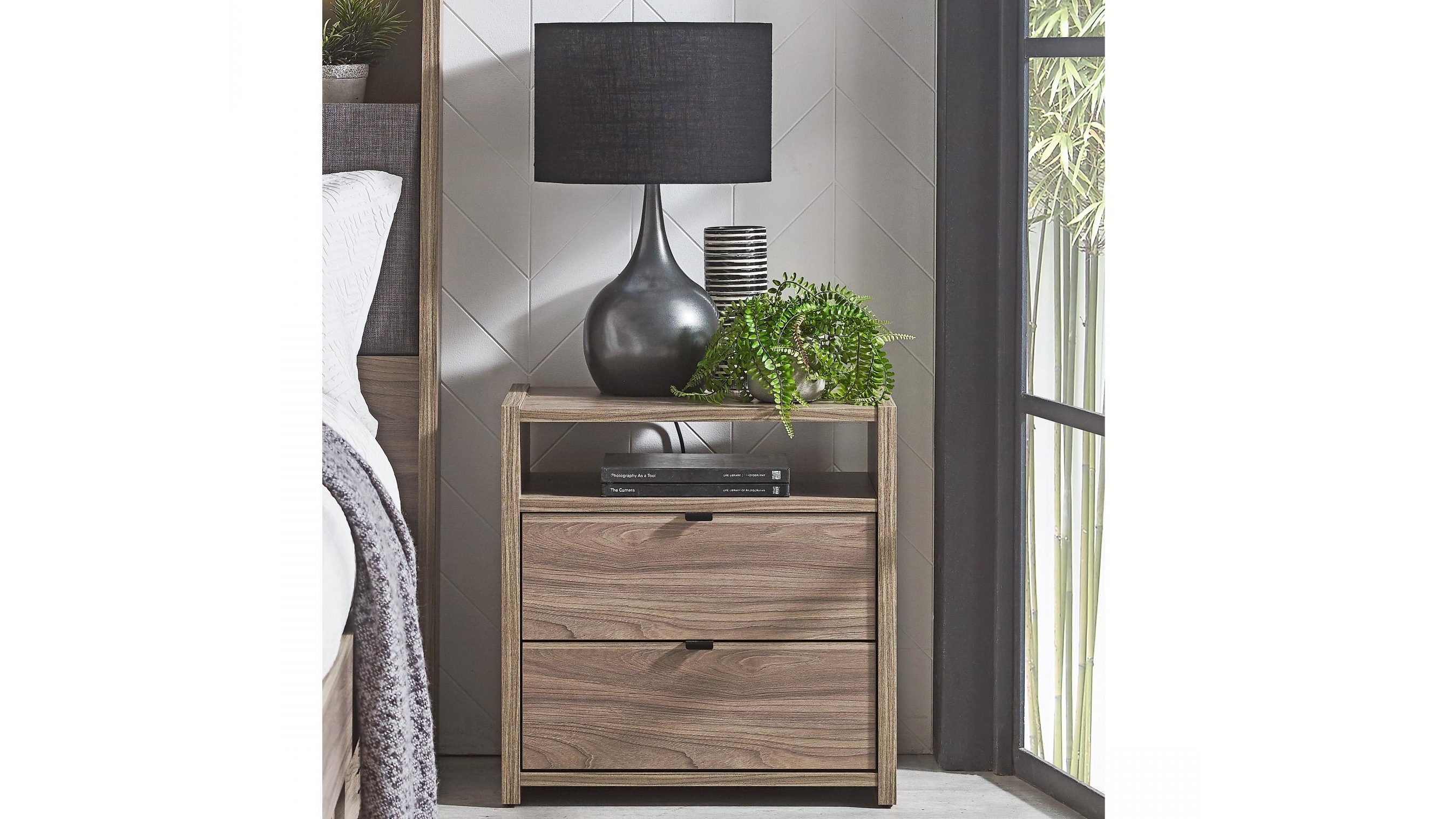 Torquay 2Drawer Bedside Table Harvey Norman