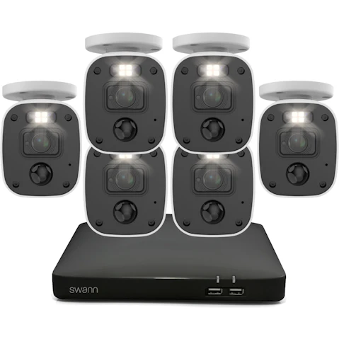 Swann Home 6 Camera 8 Channel Wired 2K DVR Security System