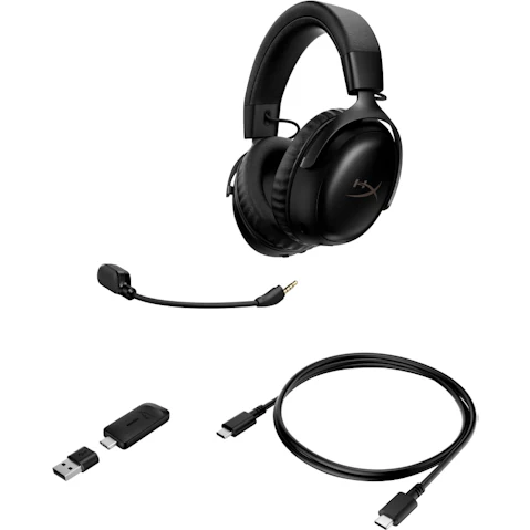 HyperX Cloud III S Wireless Gaming Headset - Black