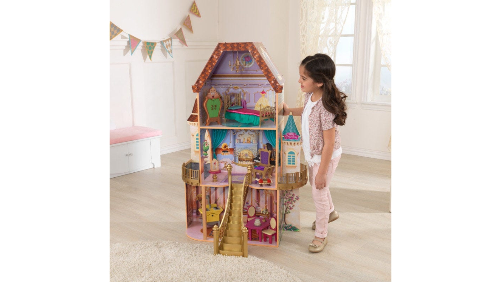 Princess Belle Enchanted Dollhouse Harvey Norman