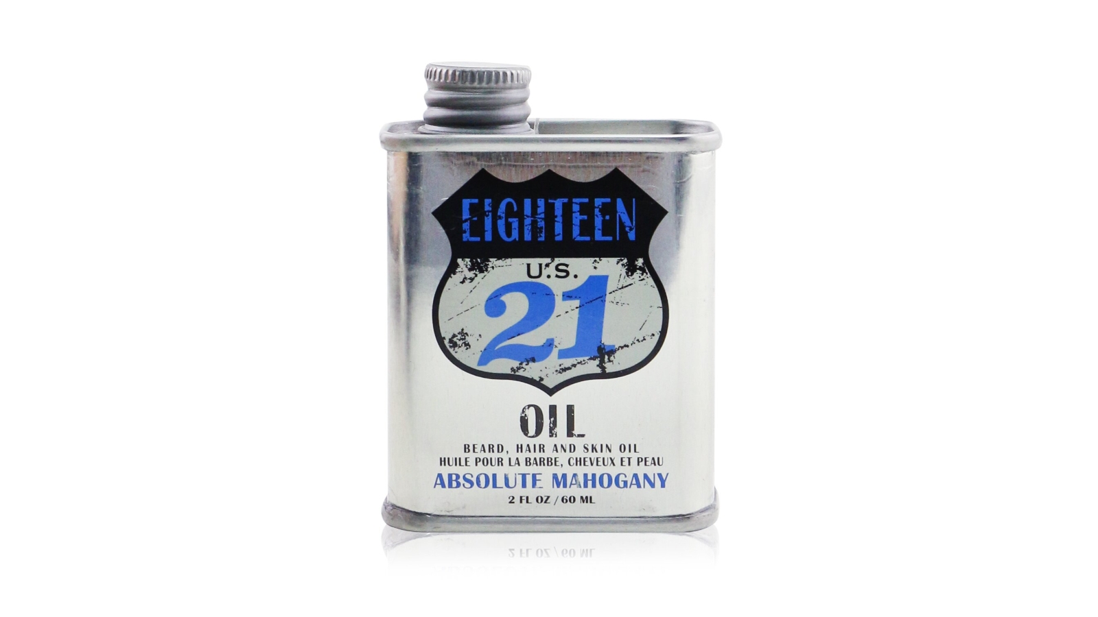 18.21 Man Made Beard, Hair and Skin Oil - # Absolute Mahogany -60ml/2oz