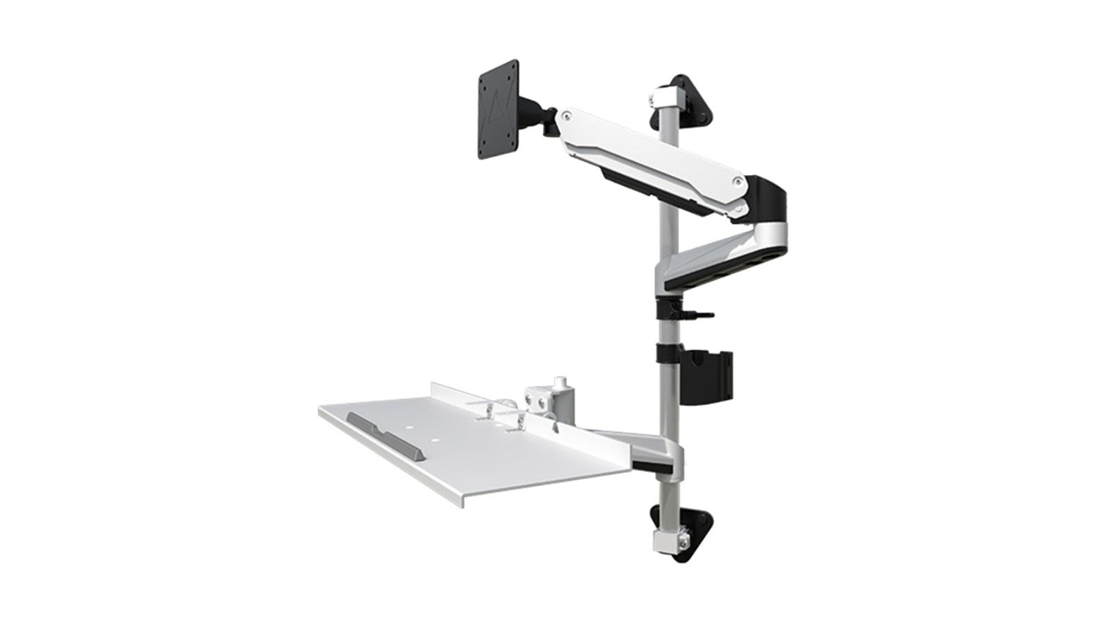 Screenmounts Heavy-Duty Industrial Column Wall-Mount TV Stand