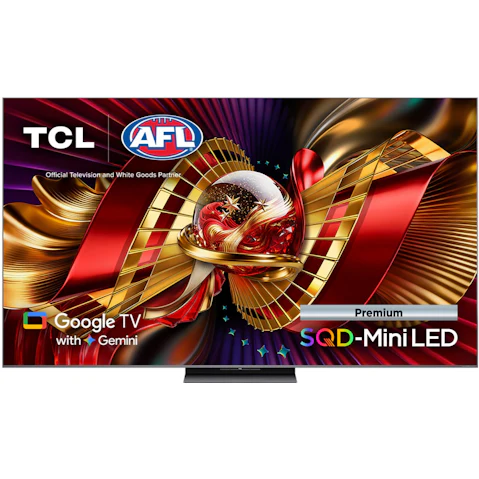 TCL 65-inch C8L Premium UHD SQD-Mini LED 4K Google TV with Gemini