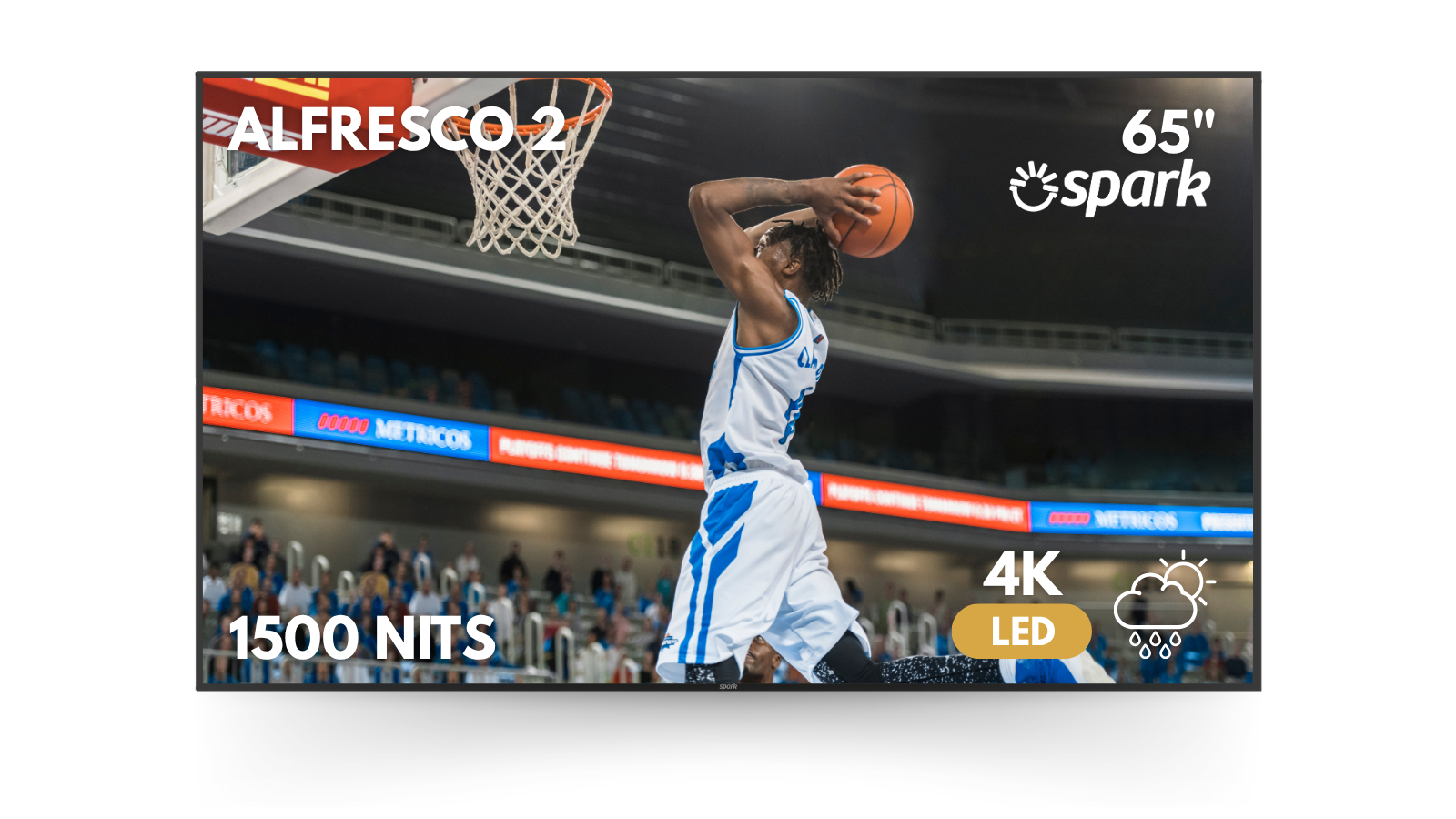 SPARK Alfresco 2 Outdoor TV - 65inch