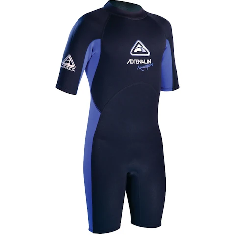 Adrenalin Size 8 Wetsuit Aquasport Junior Spring - Blue