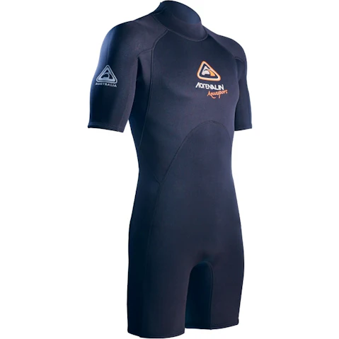 Adrenalin X-Small 0.2cm Wetsuit Aquasport Spring Suit - Black