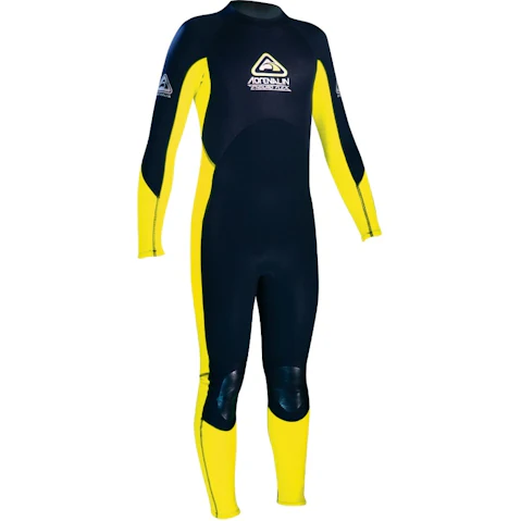 Adrenalin Enduro Wetsuit Junior Steamer Size 6 - Yellow