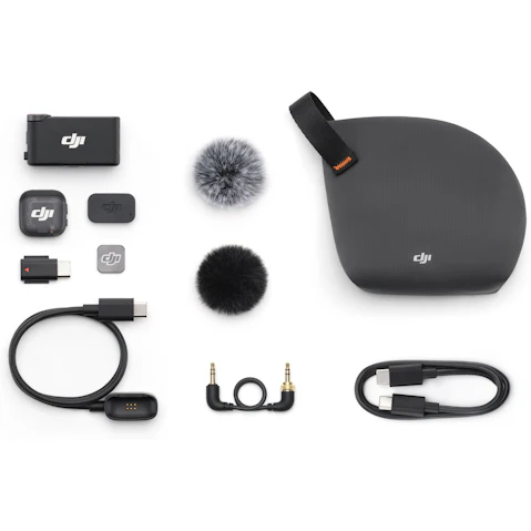 DJI Mic 3 (1 TX + 1 RX) Wireless Microphone
