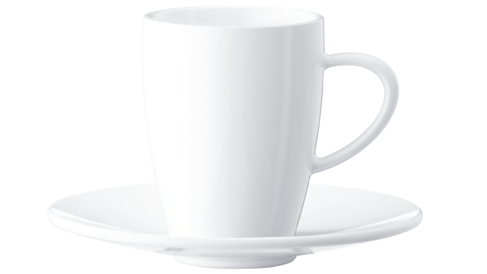 Jura Set of 2 Coffee Cup with Saucer - White