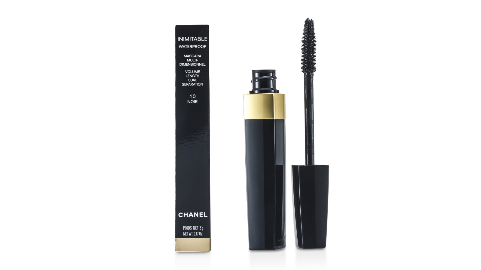 NIB Chanel Inmitable Waterproof Mascara #10 Noir (Black) Full Size!!!