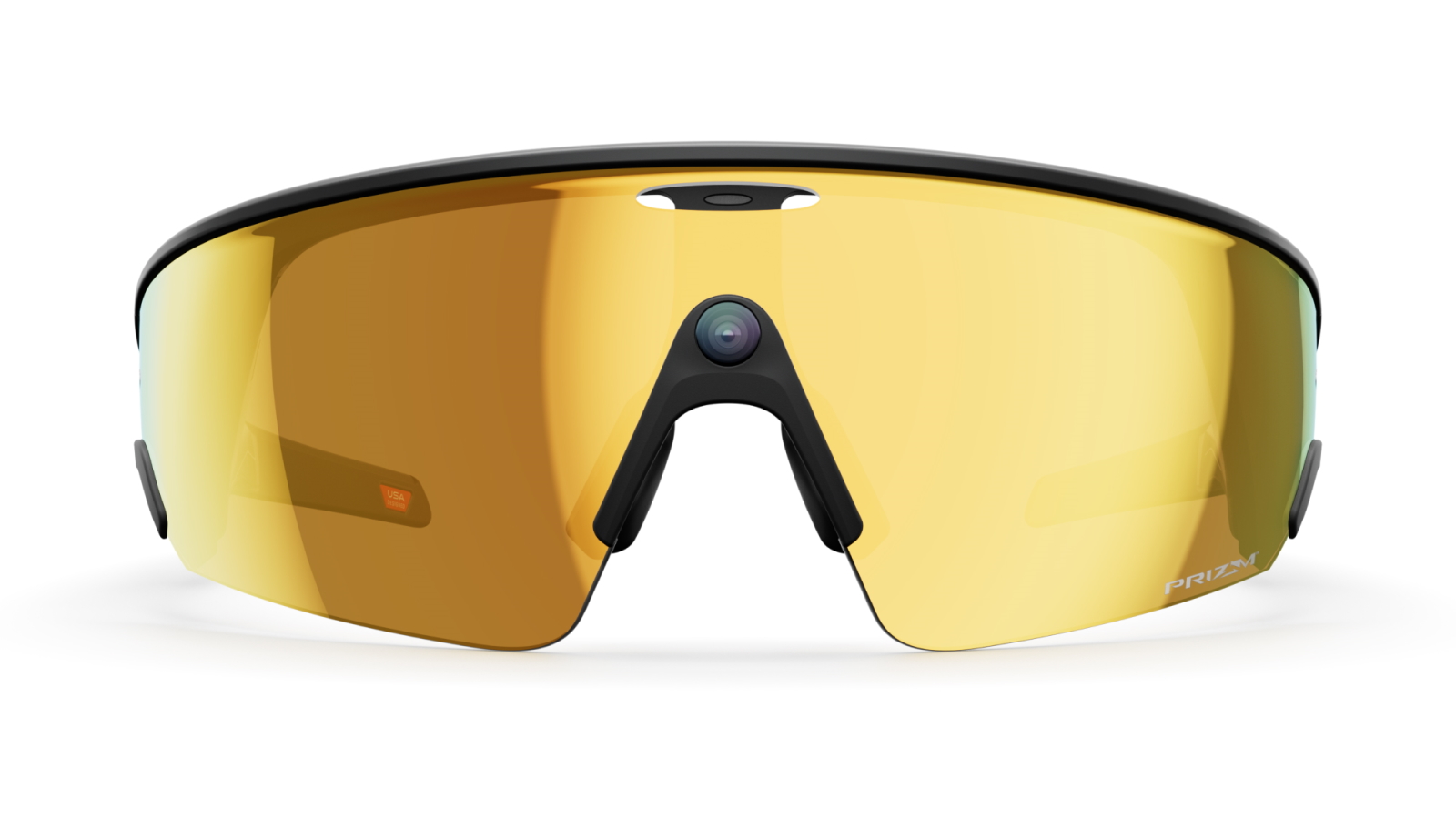 Oakley Meta Vanguard AI Glasses - Black Frame with Prizm 24K Lens
